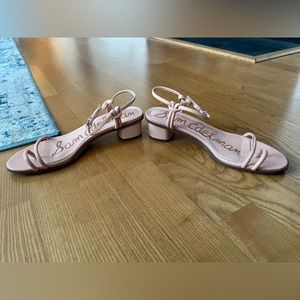 Sam Edelman Isle Peach Fizz low heeled sandal